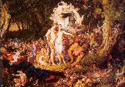 Paton, Sir Joseph Noel The Reconciliation of Oberon and Titania Spain oil painting artist